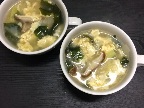 朝食用☆ほっこりスープ 2021.12.07